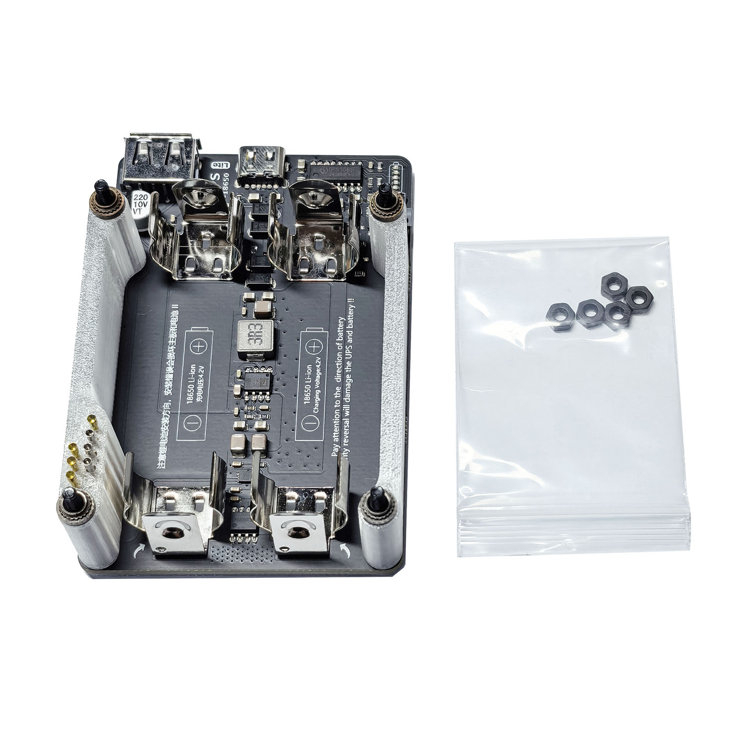 Raspberry Pi 4B 3B+ 3B 5V 3A U - огляд і ціна Raspberry Pi Uninterrupted Power Supply Ups 18650