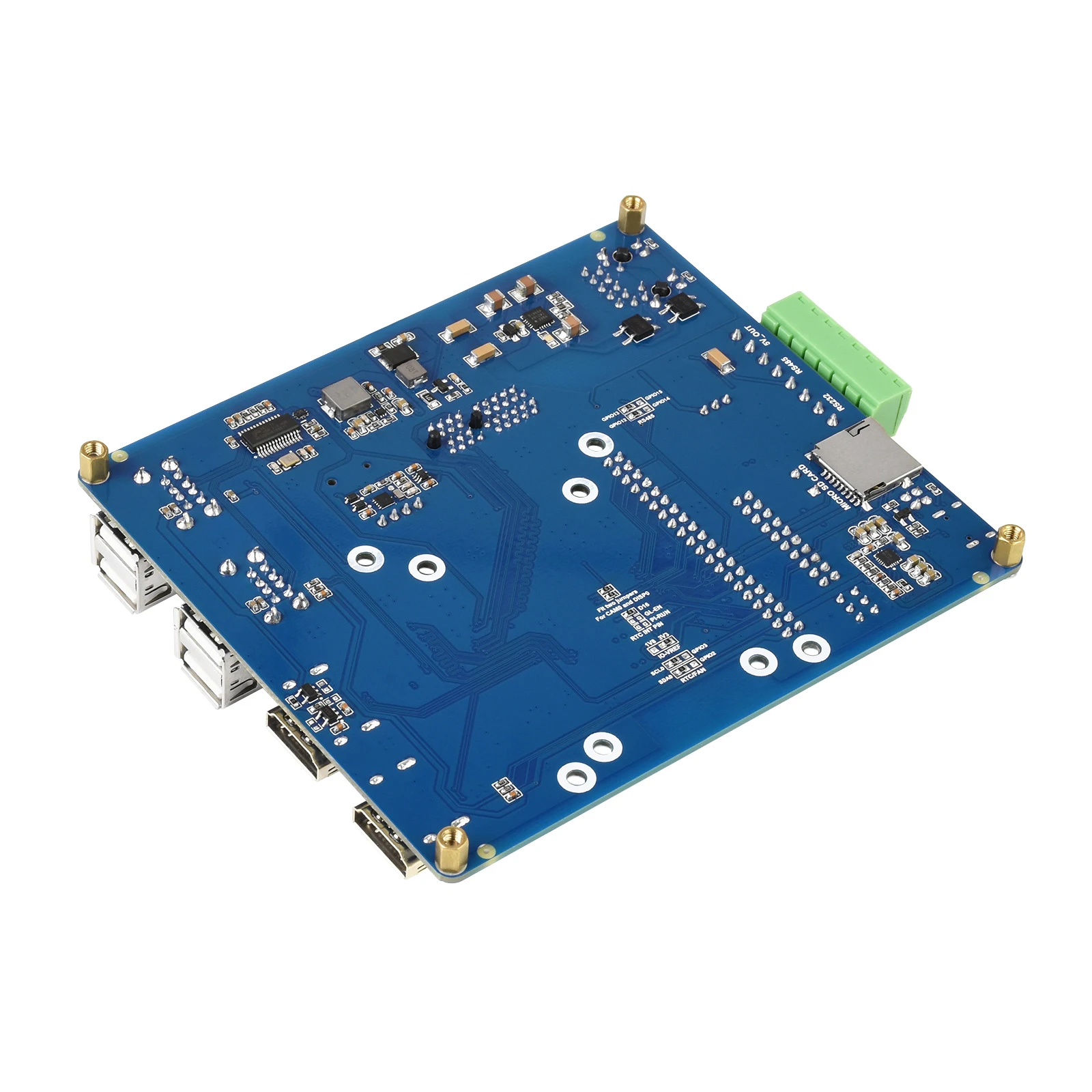 VivaChip TechCM4 IO Board POE  - огляд і ціна Raspberry Pi 4 8Gb Ram Kit